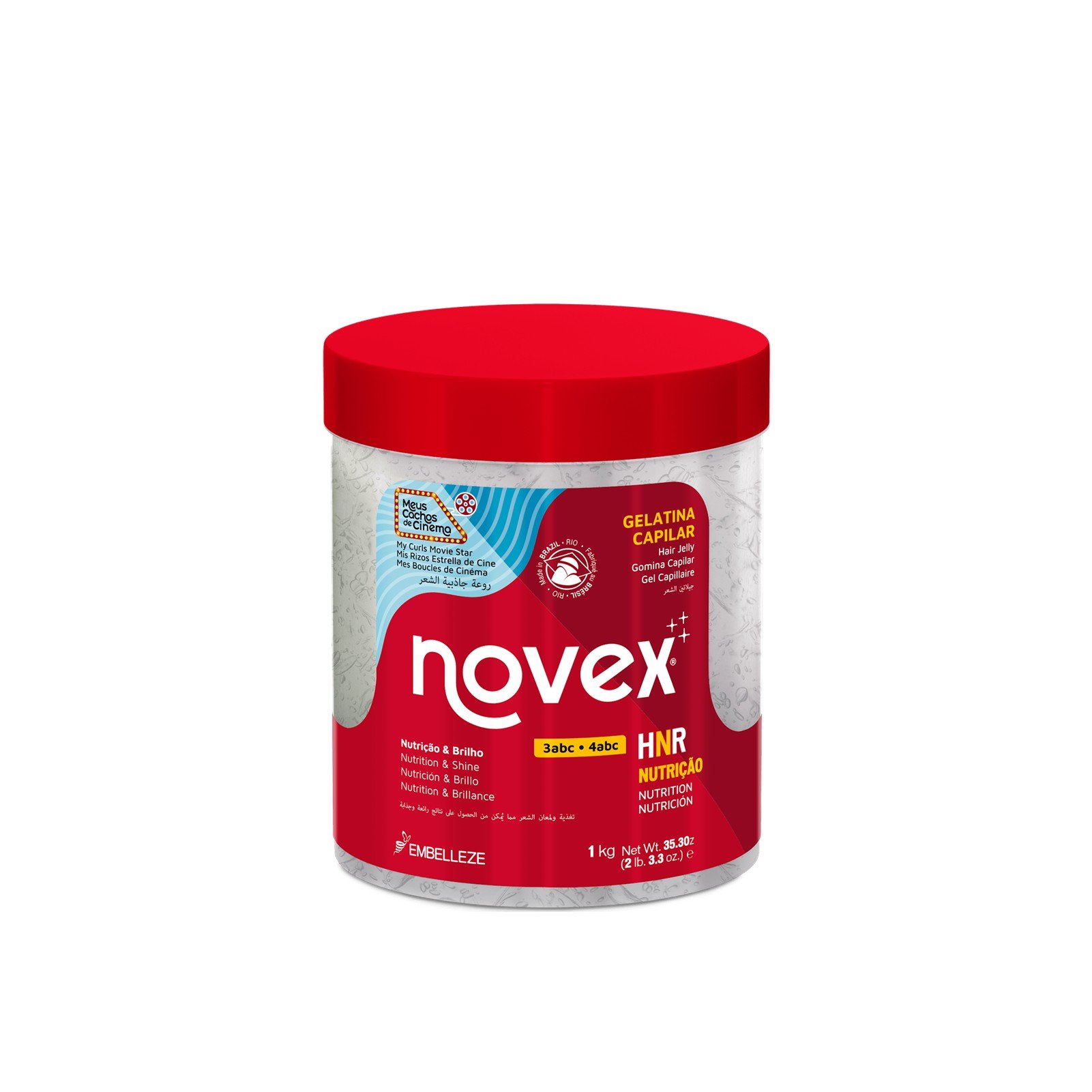 Novex Meus Cachos de Cinema Hair Jelly 1kg
