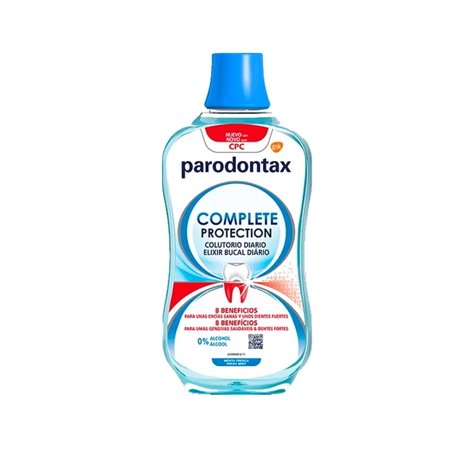 Parodontax Complete Protection Fresh Mint Mouthwash