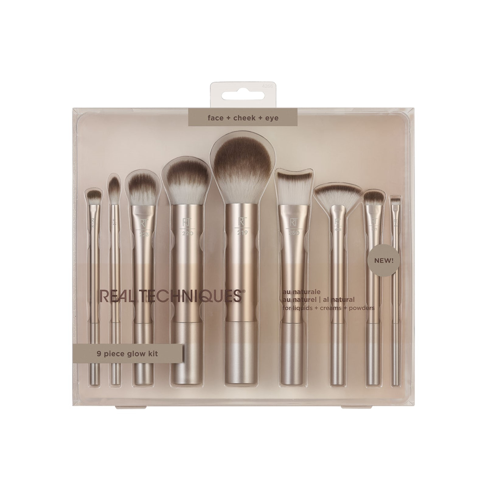 Real Techniques Au Naturale Makeup Brush Kit