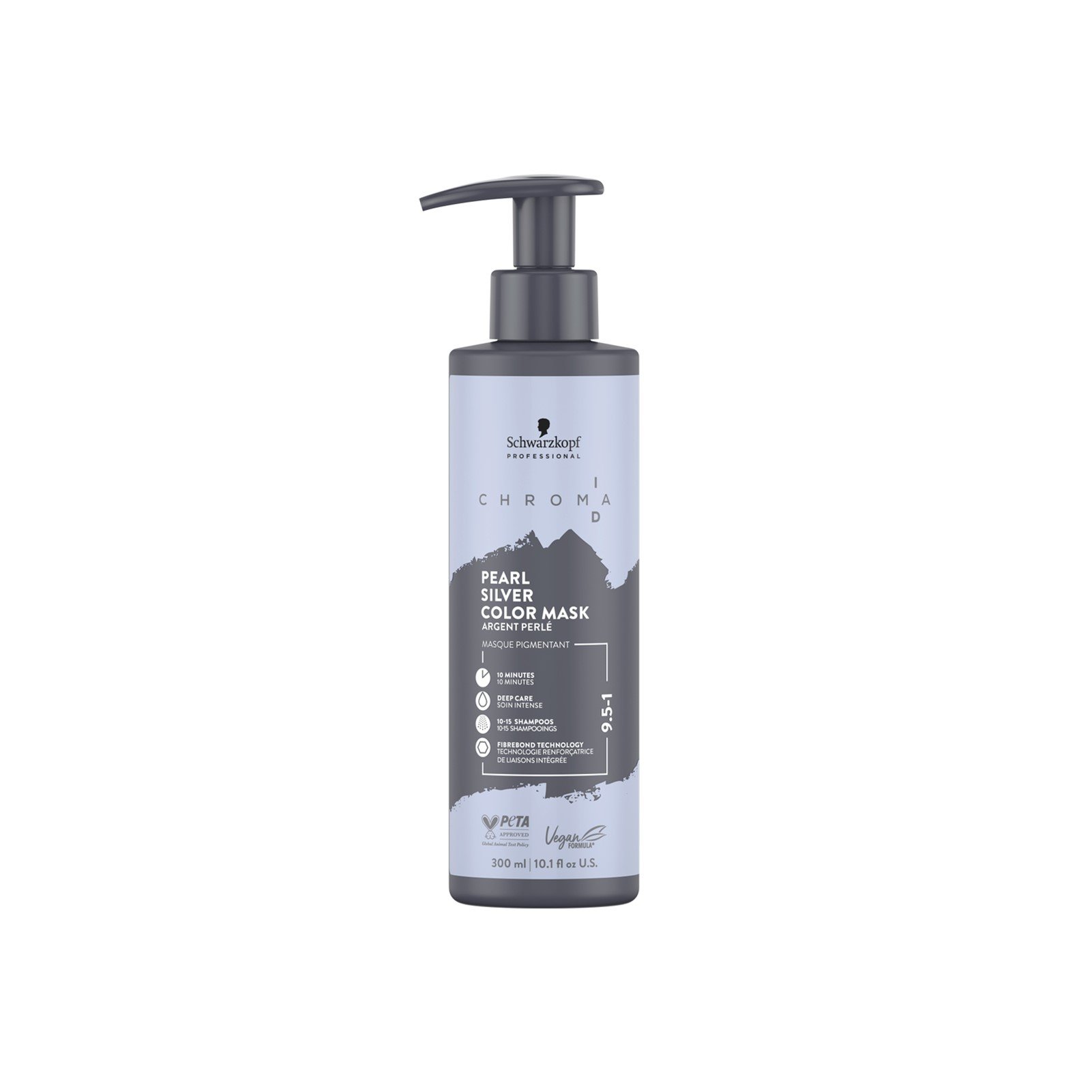 Schwarzkopf Chroma ID Bonding Color Mask 9.5-1 Pearl Silver