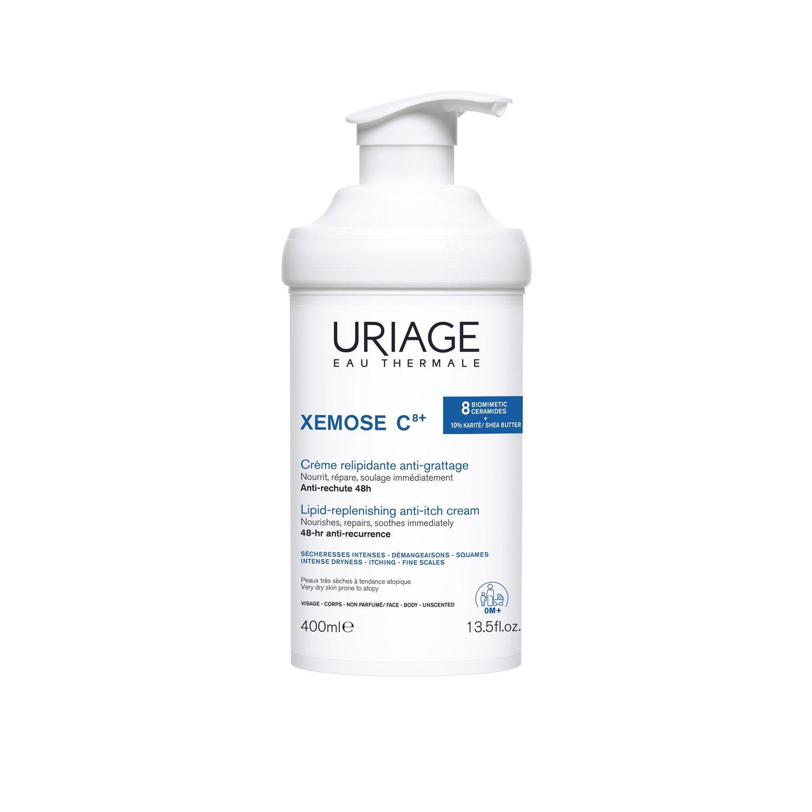 Uriage Xemose C8+ Lipid-Replenishing Anti-Itch Cream