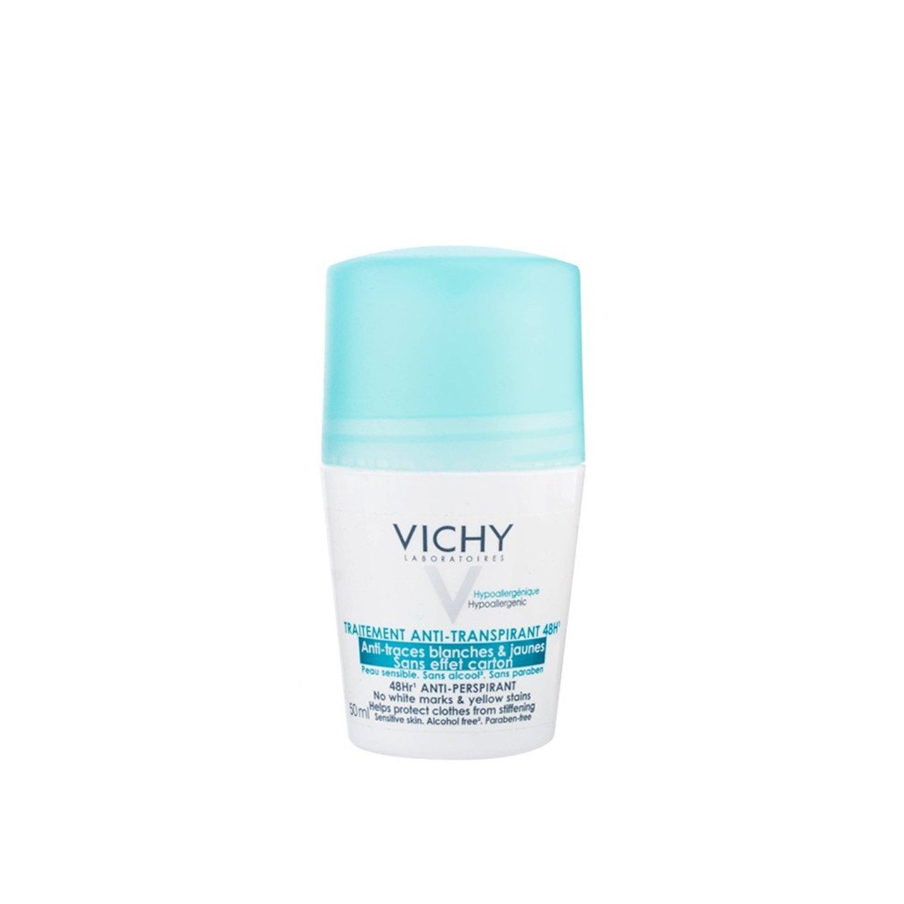 gym bag beauty essentials Vichy Deodorant Antiperspirant Anti-White Marks 48h