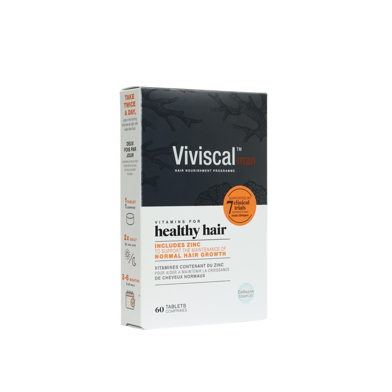 Viviscal Man Healthy Hair Vitamins Supplement Tablets x60