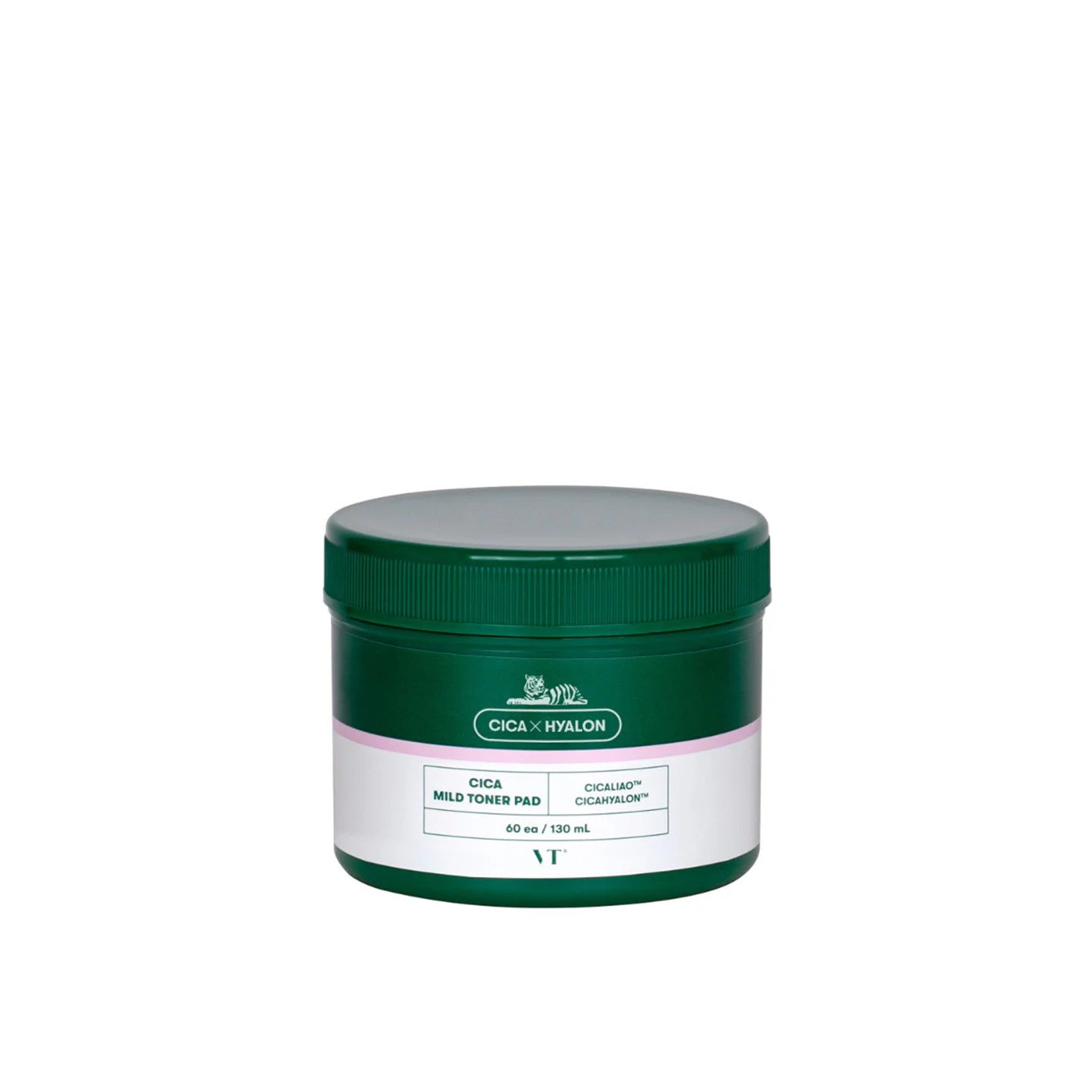 korean toner pads: VT Cosmetics Cica Mild Toner Pad