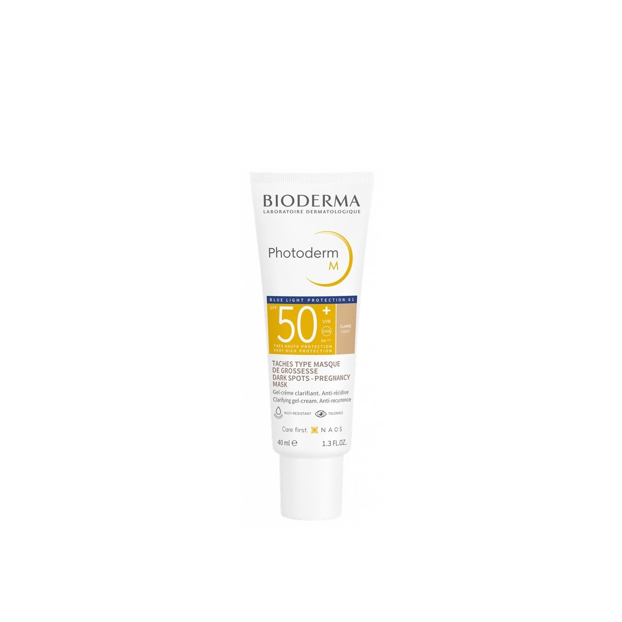 Sunscreen for melasma: Bioderma Photoderm M Clarifying Gel-Cream SPF50+ 40ml