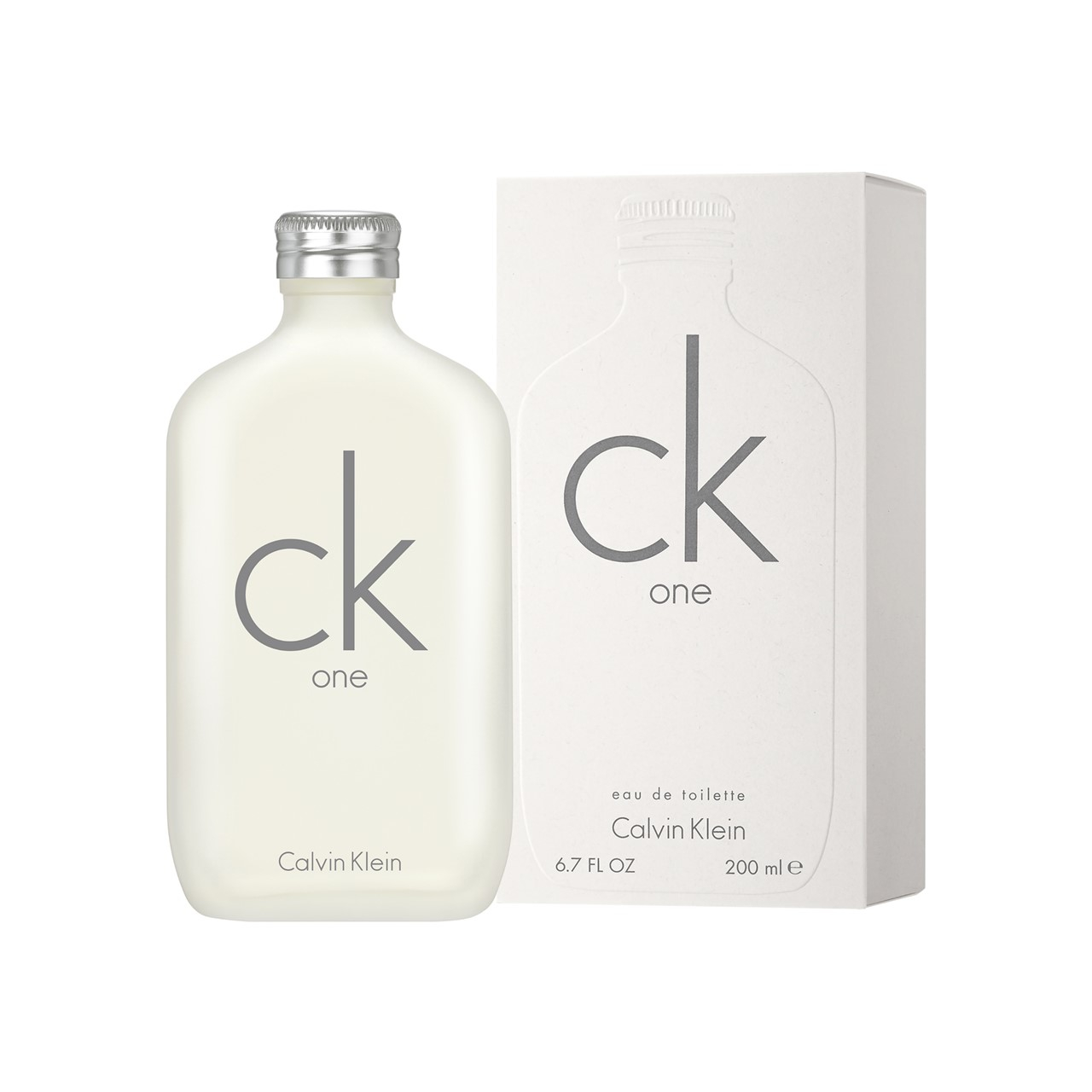 Calvin Klein CK One Eau de Toilette for Men & Women 200ml 