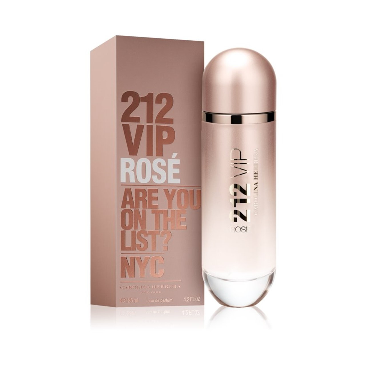 Buy Carolina Herrera (4.2fl Rosé oz) · 125ml USA 212 Eau Parfum VIP de