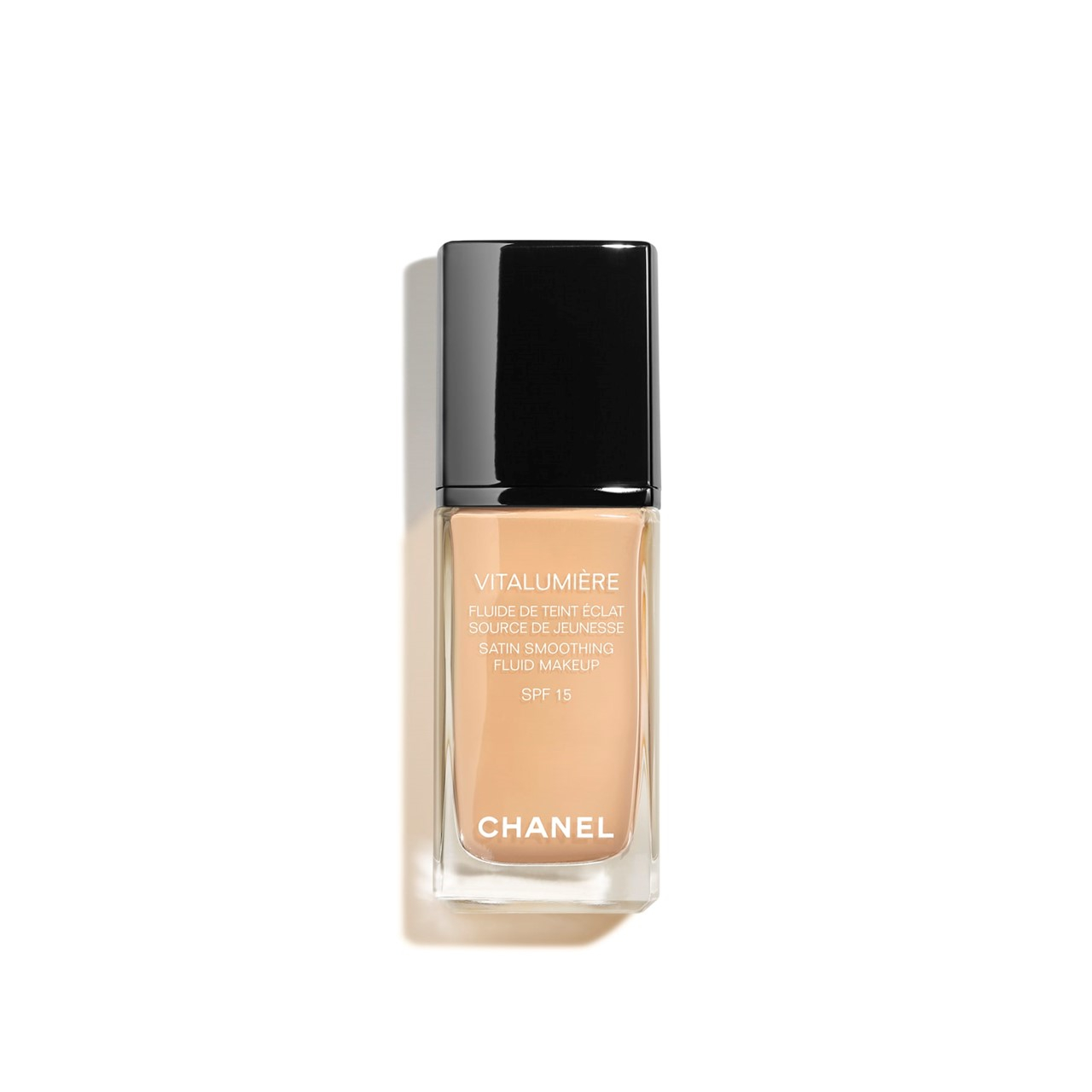 Vitalumiere Satin Smoothing Fluid Makeup SPF 15 - 70 Beige by Chanel for  Women - 1 oz Foundation