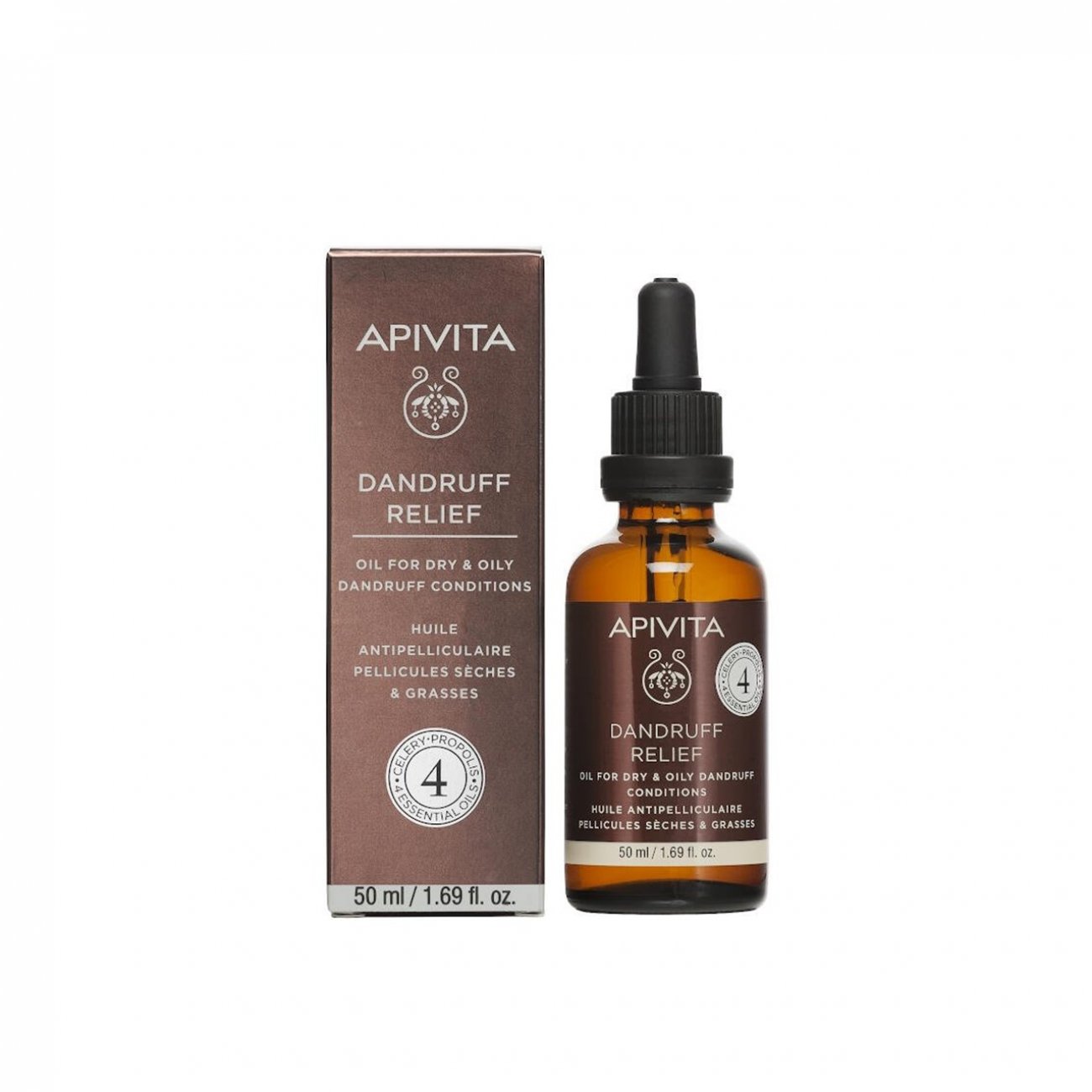 Buy APIVITA Hair Care Dandruff Relief Oil 50ml · Greece