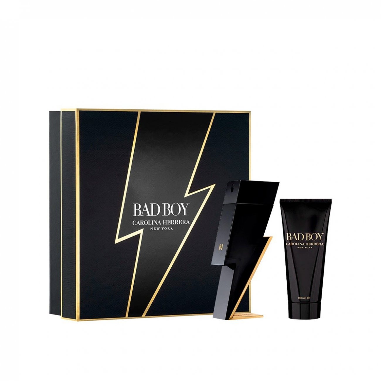 Buy GIFT SET:Carolina Herrera Bad Boy Eau de Toilette 100ml + ...