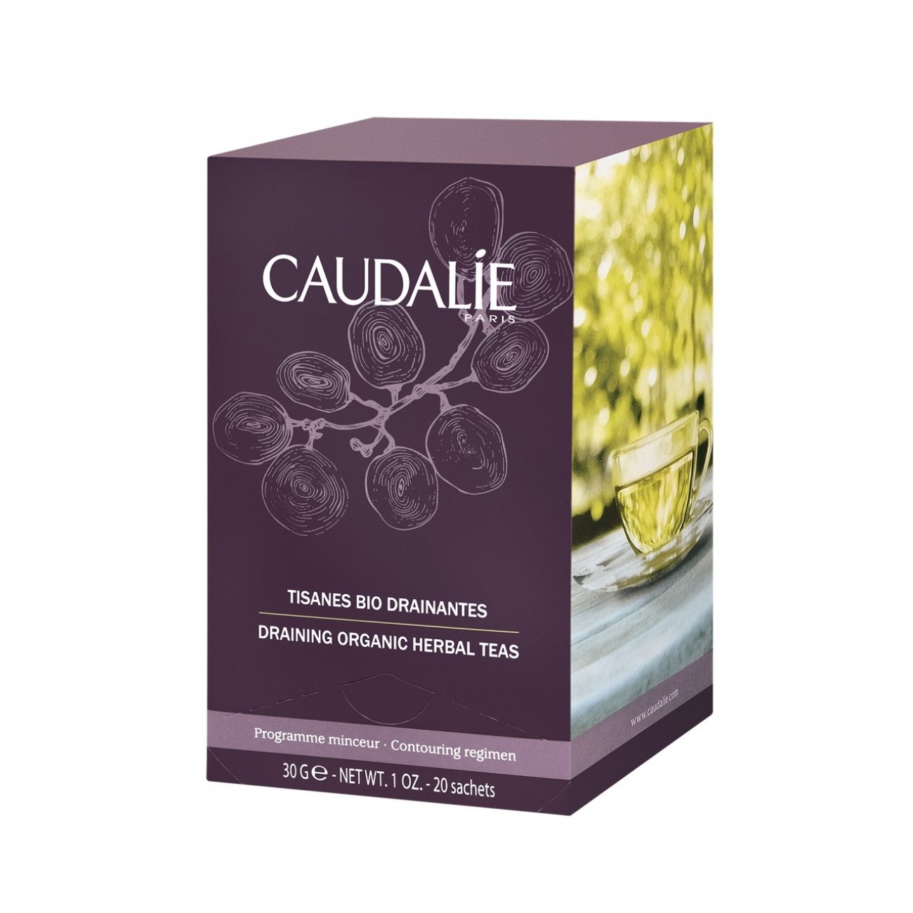 Buy Caudalie Draining Organic Herbal Teas 30g · Saudi Arabia (Arabic)
