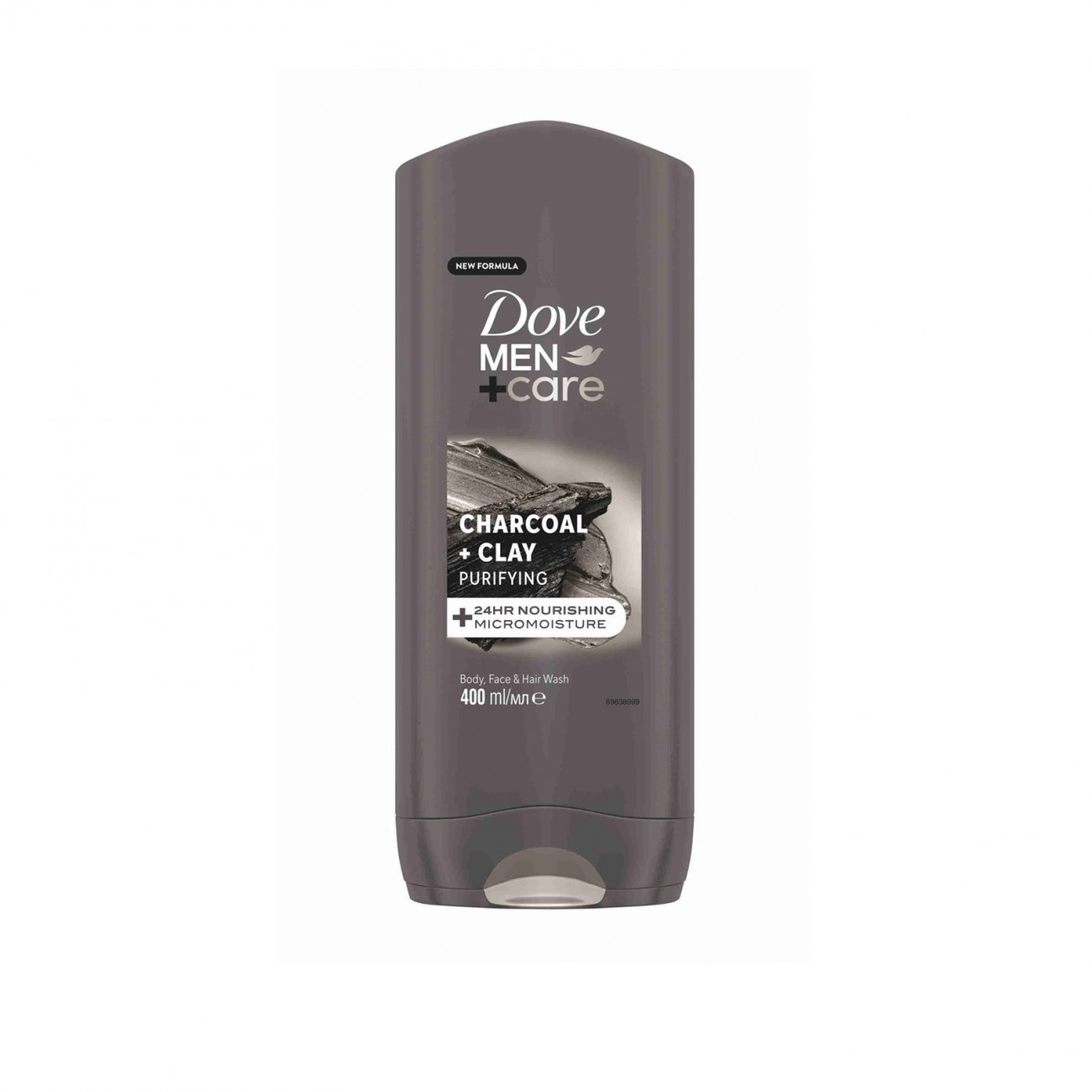 Buy Dove Men+Care Charcoal + Clay Purifying Body, Face & Hair Wash