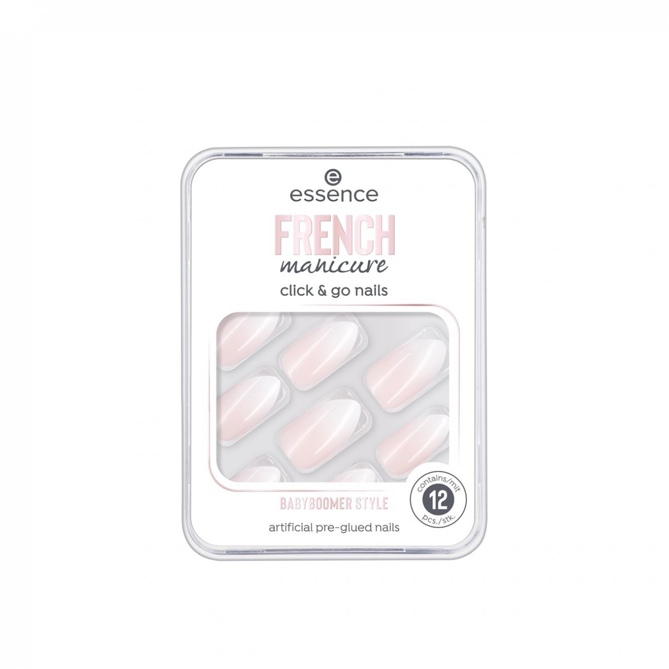 Buy Essence French Manicure Click And Go Nails 01 Classic French X12