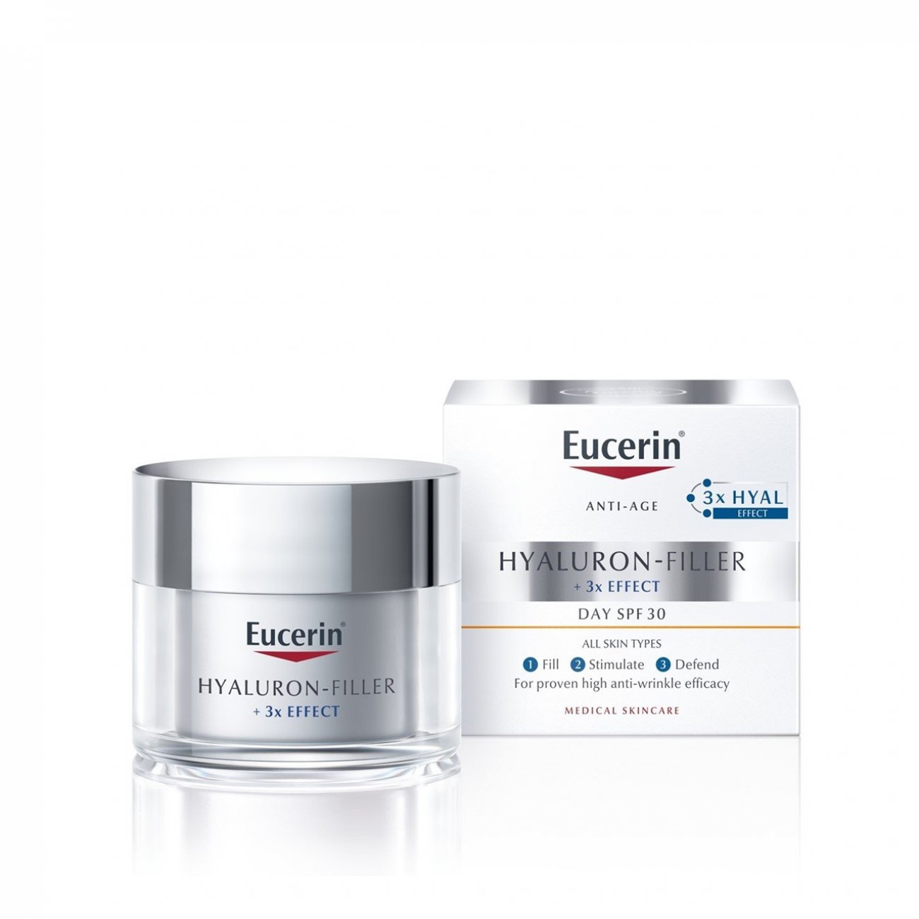 Eucerin Hyaluron-Filler Effect Day Cream SPF30 50ml · USA
