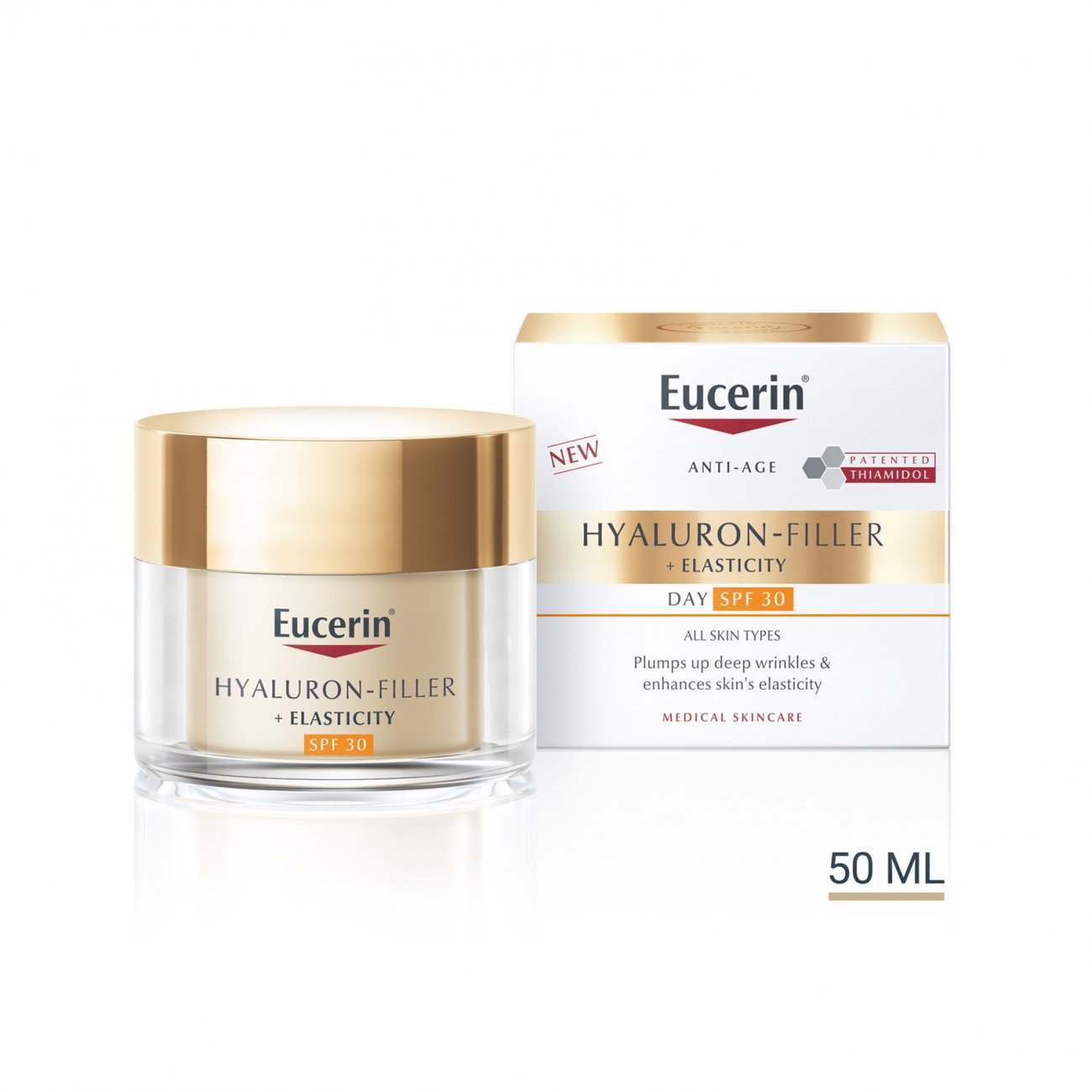 Buy Eucerin Hyaluron-Filler Elasticity Cream SPF30 50ml oz) · USA