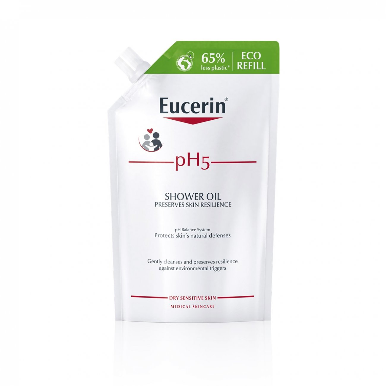 Pensioneret visdom Fritid Buy Eucerin pH5 Shower Oil Refill 400ml (13.5 fl oz) · USA