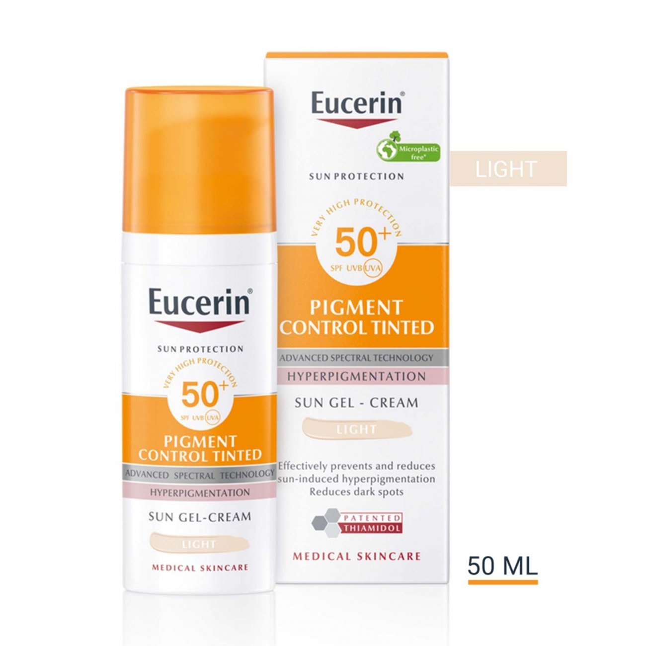 Rusten erindringer Skifte tøj Buy Eucerin Sun Pigment Control Sun Fluid SPF50+ 50ml (1.69fl oz) · USA
