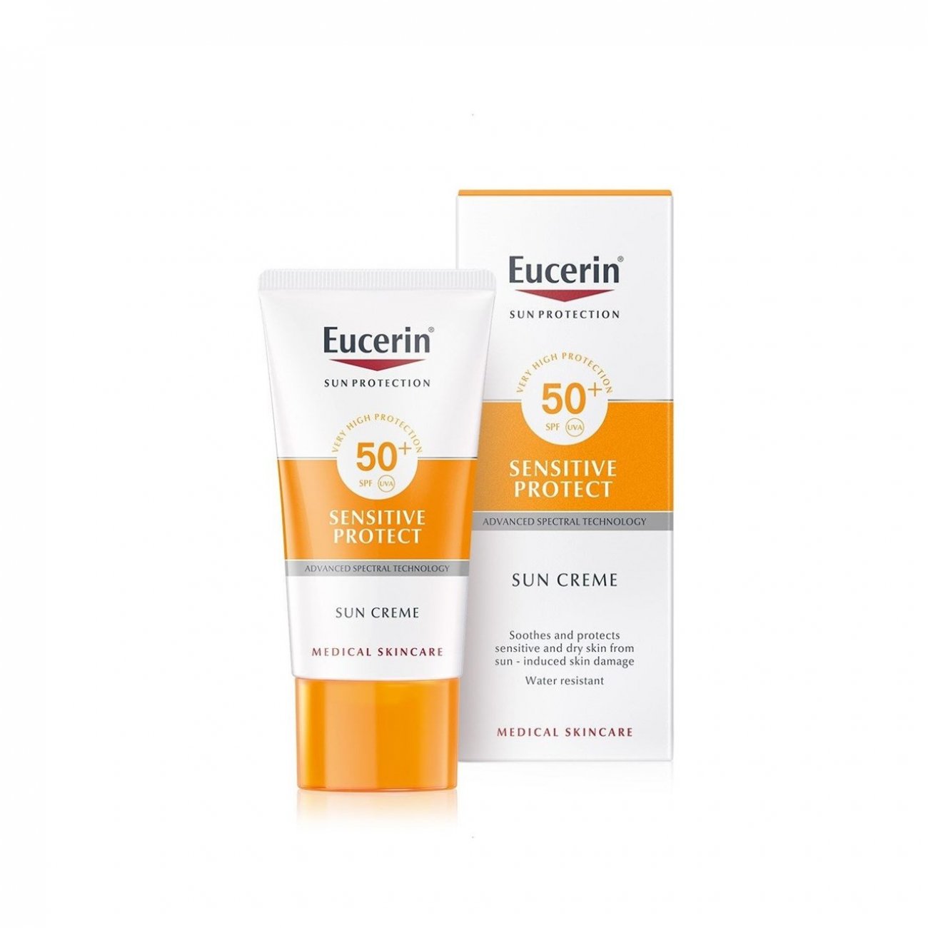 Mordrin træ Mount Vesuv Buy Eucerin Sun Sensitive Protect Cream SPF50+ 50ml (1.69fl oz) · USA