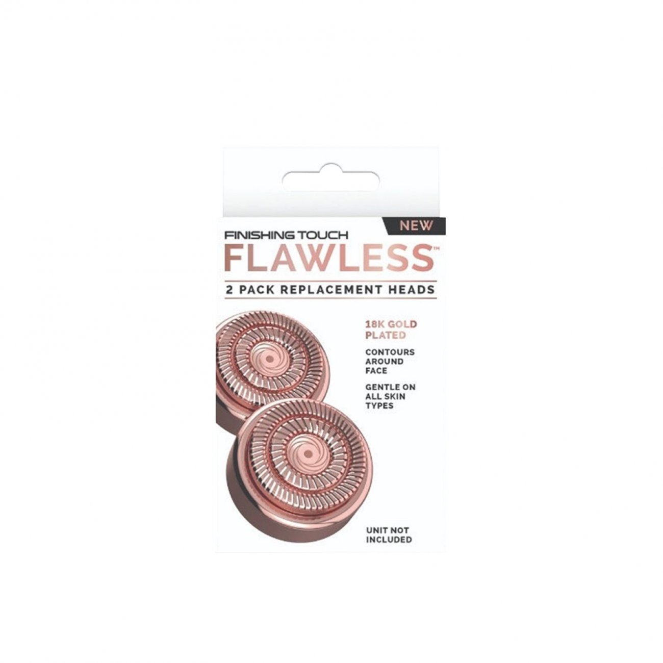 Buy Finishing Touch Flawless™ Facial Hair Remover Replacement Heads x2