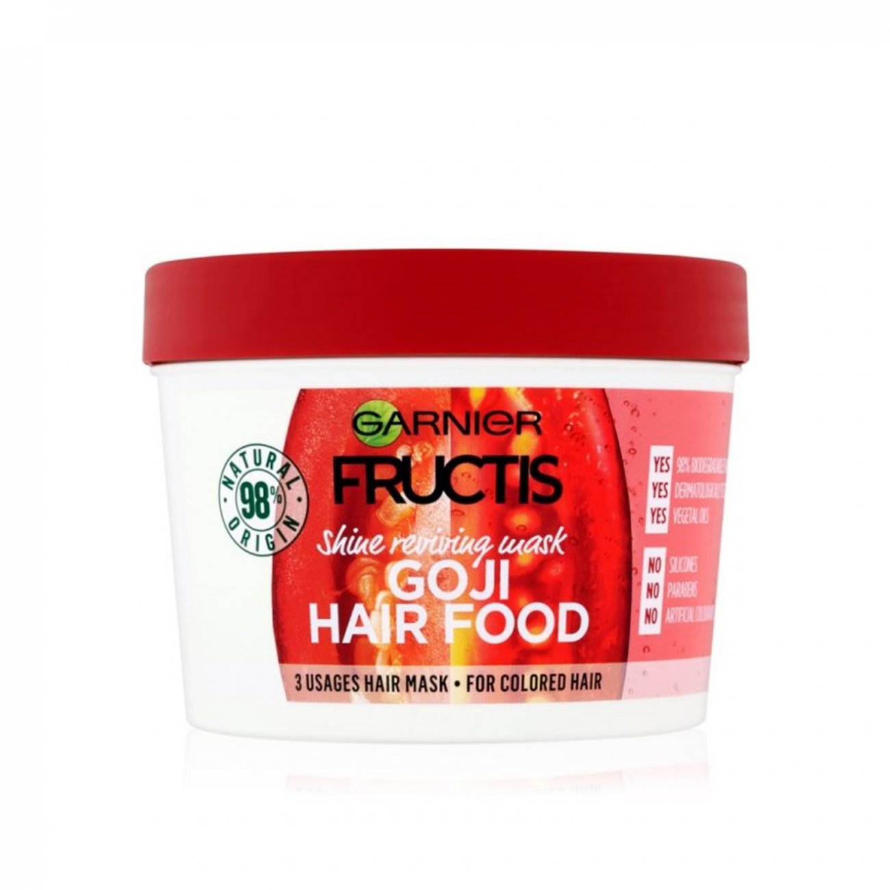 Buy Garnier Fructis Hair Food Goji Mask 390ml · World Wide