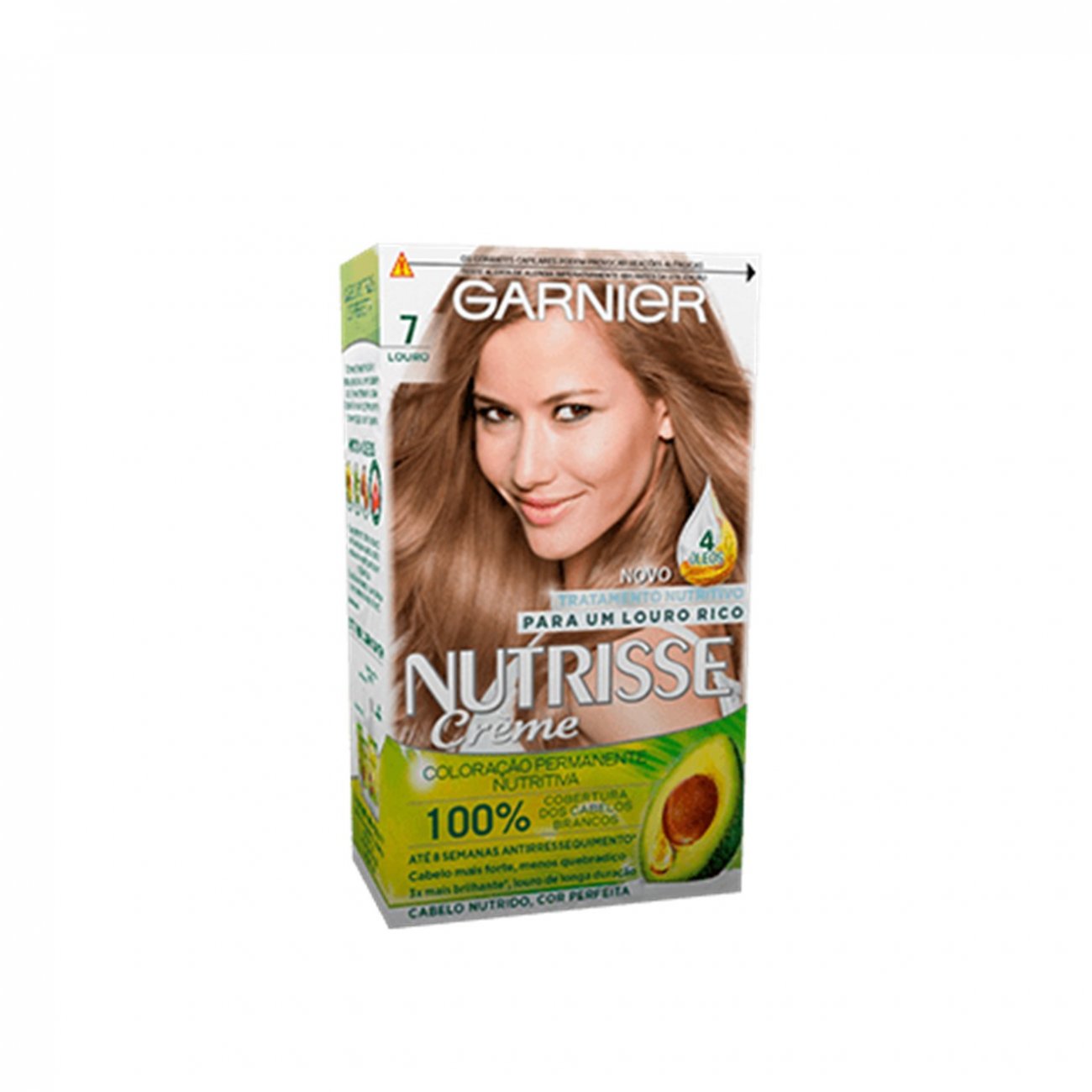 Buy Garnier Nutrisse Crème Light Brown Permanent Hair Dye · Hong Kong |  