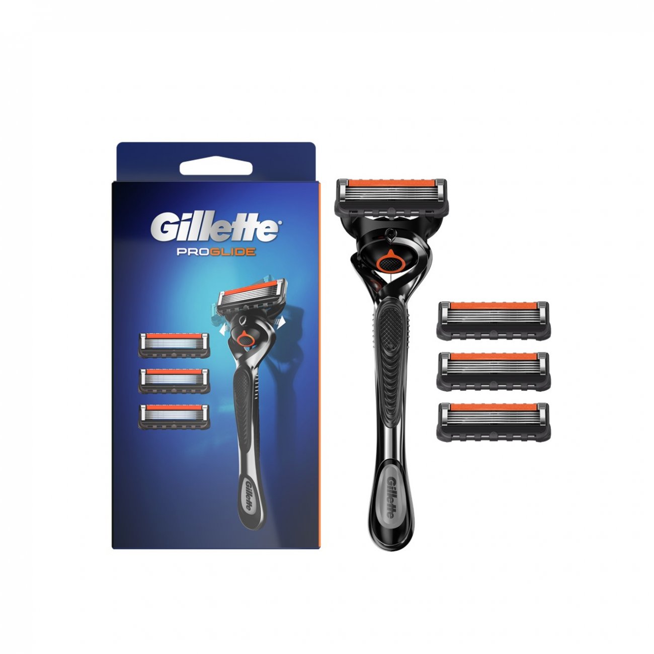 Absoluut aan de andere kant, vork Buy Gillette ProGlide Razor + 3 Replacement Blades · USA