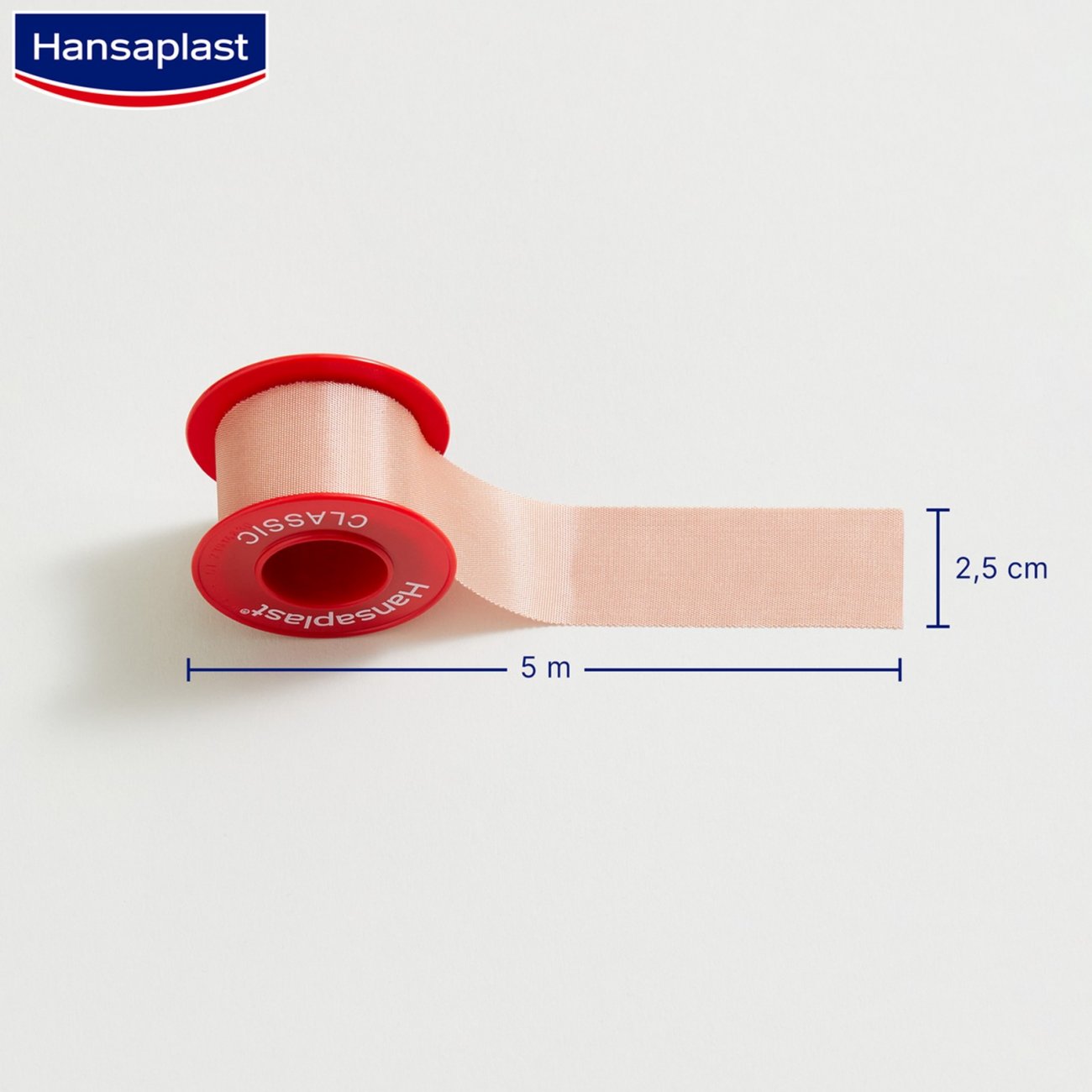 haak Groene achtergrond Prominent Buy Hansaplast Med+ Classic Fixation Tape 5mx2.5cm (5.5ydx1.0in) · USA