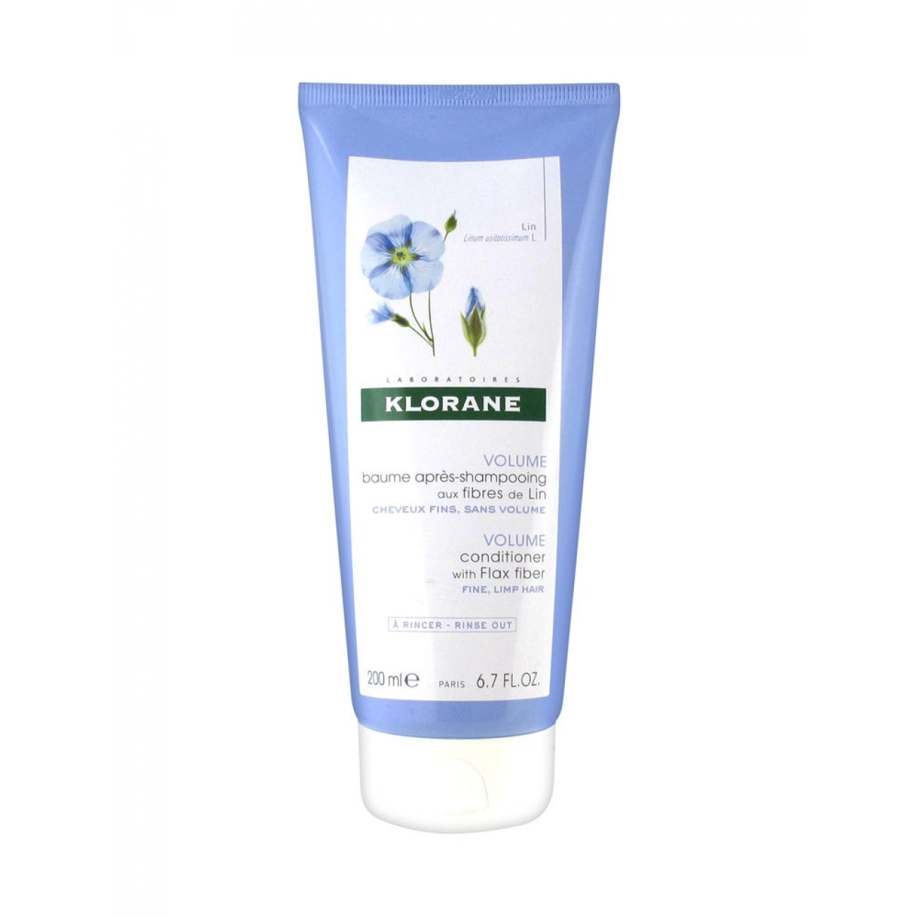 Buy Klorane Volume Conditioner with Flax Fiber 200ml · Saudi Arabia