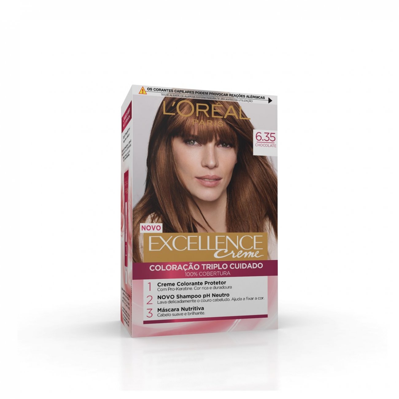 L'Oreal Paris Excellence Creme Hair Color, 4 Natural Dark Brown, 100ml |  Hemas Estore