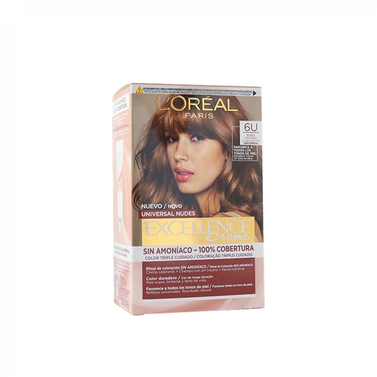 Buy L'Oréal Paris Excellence Creme Universal Nudes 6U Permanent Hair Dye ·  India