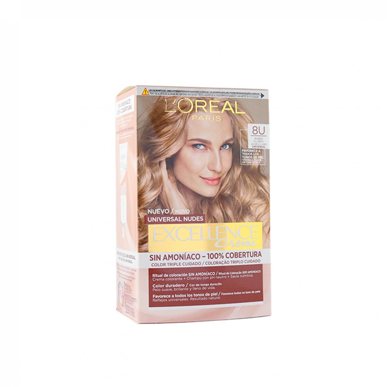 Buy L'Oréal Paris Excellence Universal Nudes Creme 4U Permanent Hair Dye ·  USA