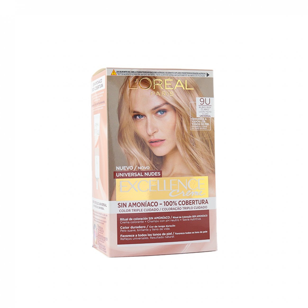 Buy L'Oréal Paris Excellence Creme Universal Nudes 10U Permanent Hair Dye ·  India
