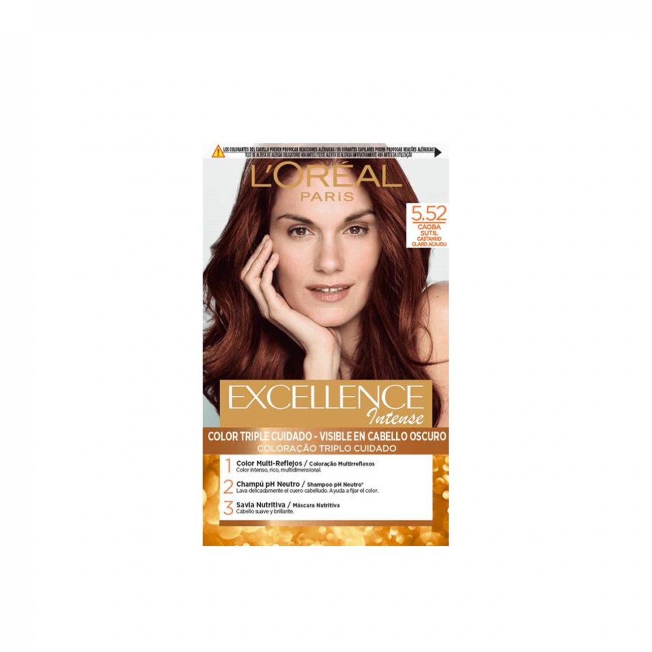 Buy L'Oréal Paris Excellence Intense  Light Mahogany Brown Hair Dye ·  Sweden