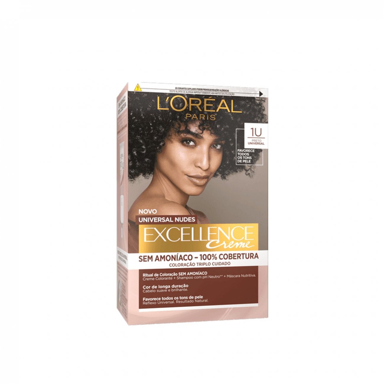 Buy L'Oréal Paris Excellence Universal Nudes Creme 1U Permanent Hair Dye ·  World Wide