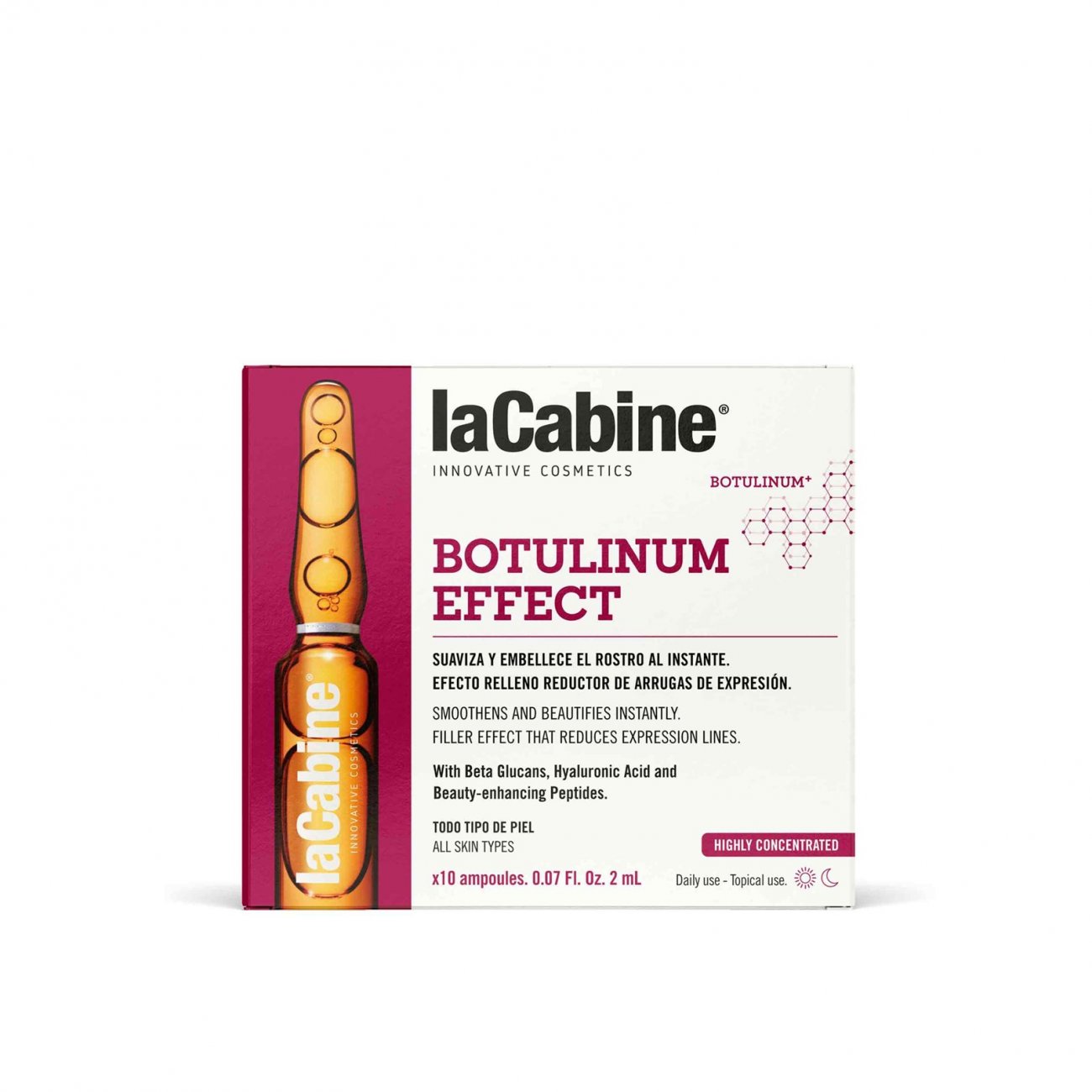 Comprar La Cabine Botulinum Effect Concentrated Ampoules 10x2ml · Mexico
