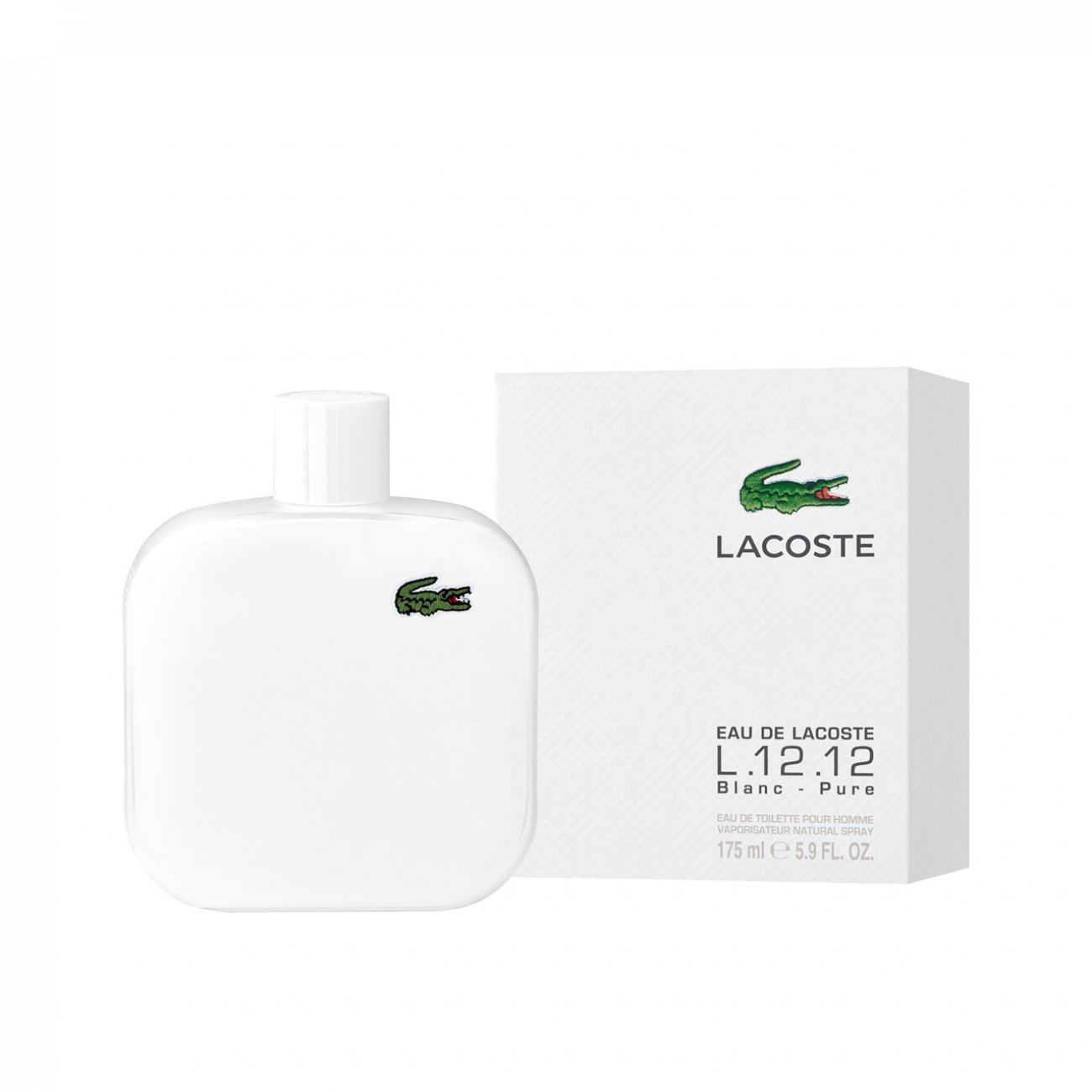 Buy Lacoste L.12.12 Blanc Pure Eau Toilette Homme 175ml (5.9fl · USA