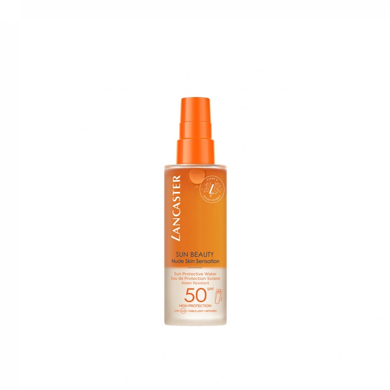 ernstig zone Plateau Buy Lancaster Sun Beauty Nude Skin Sensation Protective Water SPF50 150ml  (5 fl oz) · USA