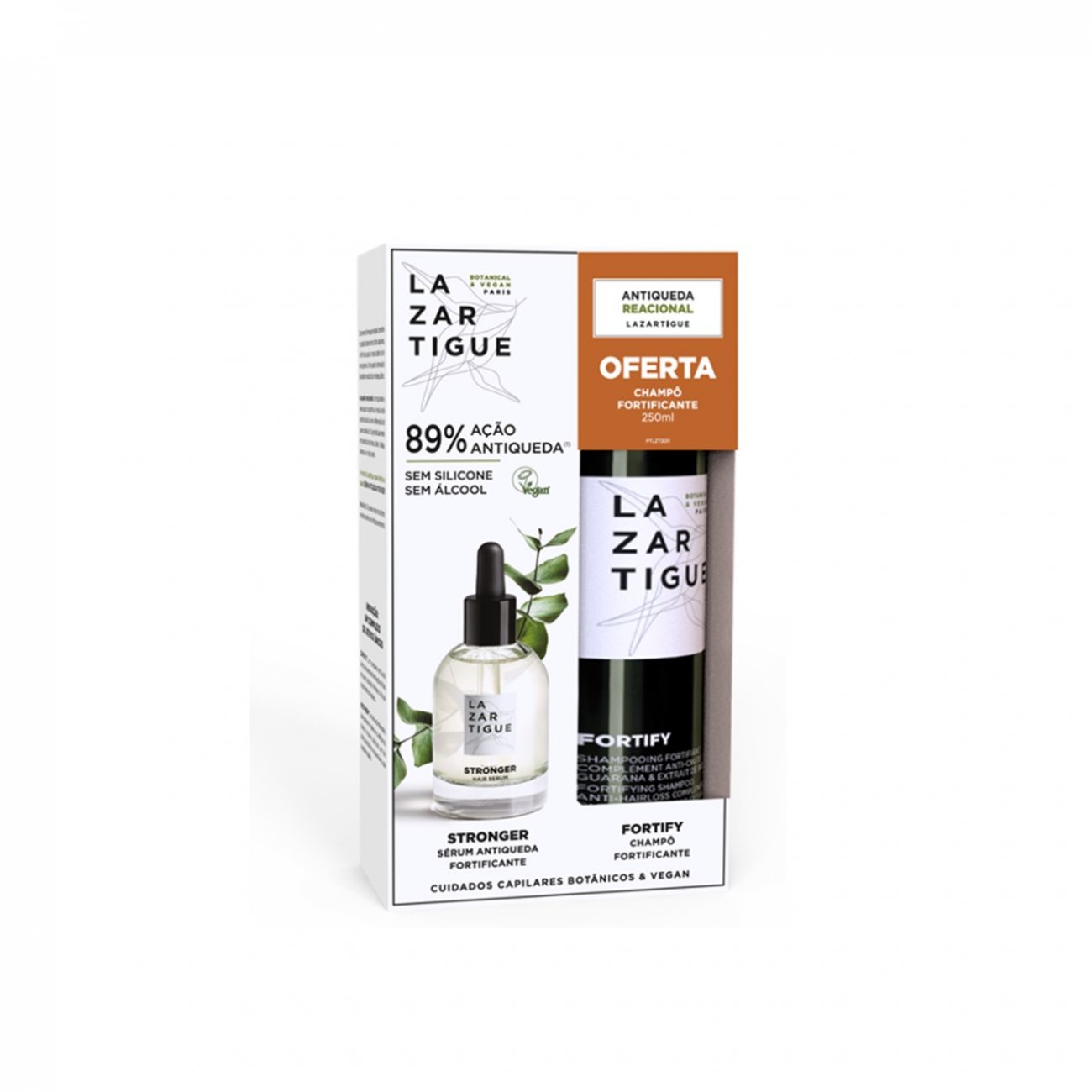 menneskelige ressourcer pouch tunnel Buy PROMOTIONAL PACK:Lazartigue Stronger Hair Serum 50ml + Fortify  Fortifying Shampoo 250ml (1.69+8.45fl oz) · USA