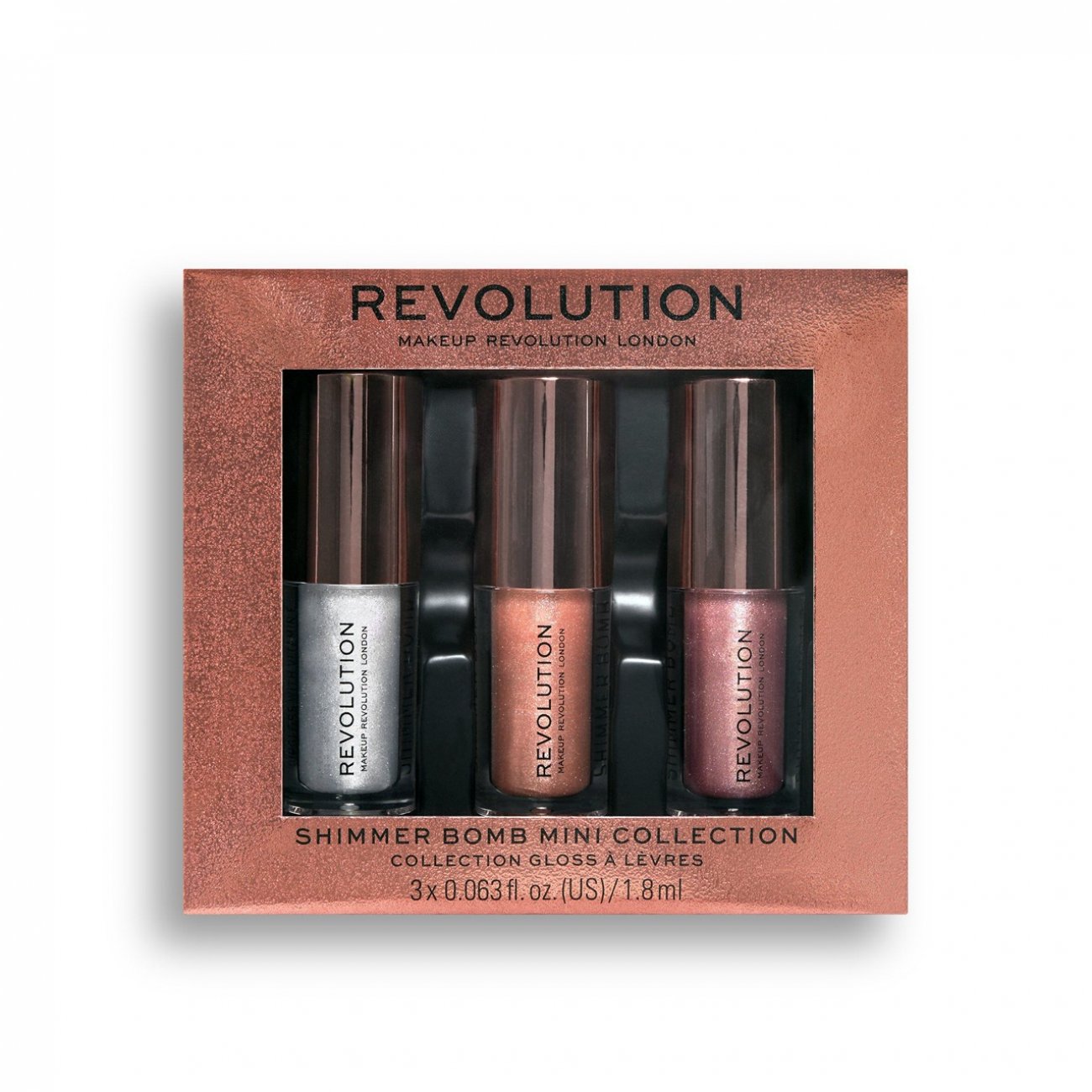 Comprar SET DE REGALO:Makeup Revolution Shimmer Bomb Mini Collection ·  España