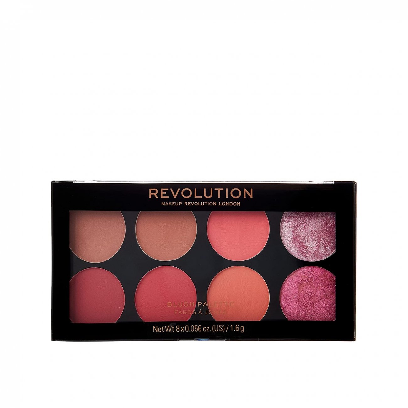 Buy Makeup Revolution Ultra Blush Palette Sugar & Spice 1.6g x8 · Ghana