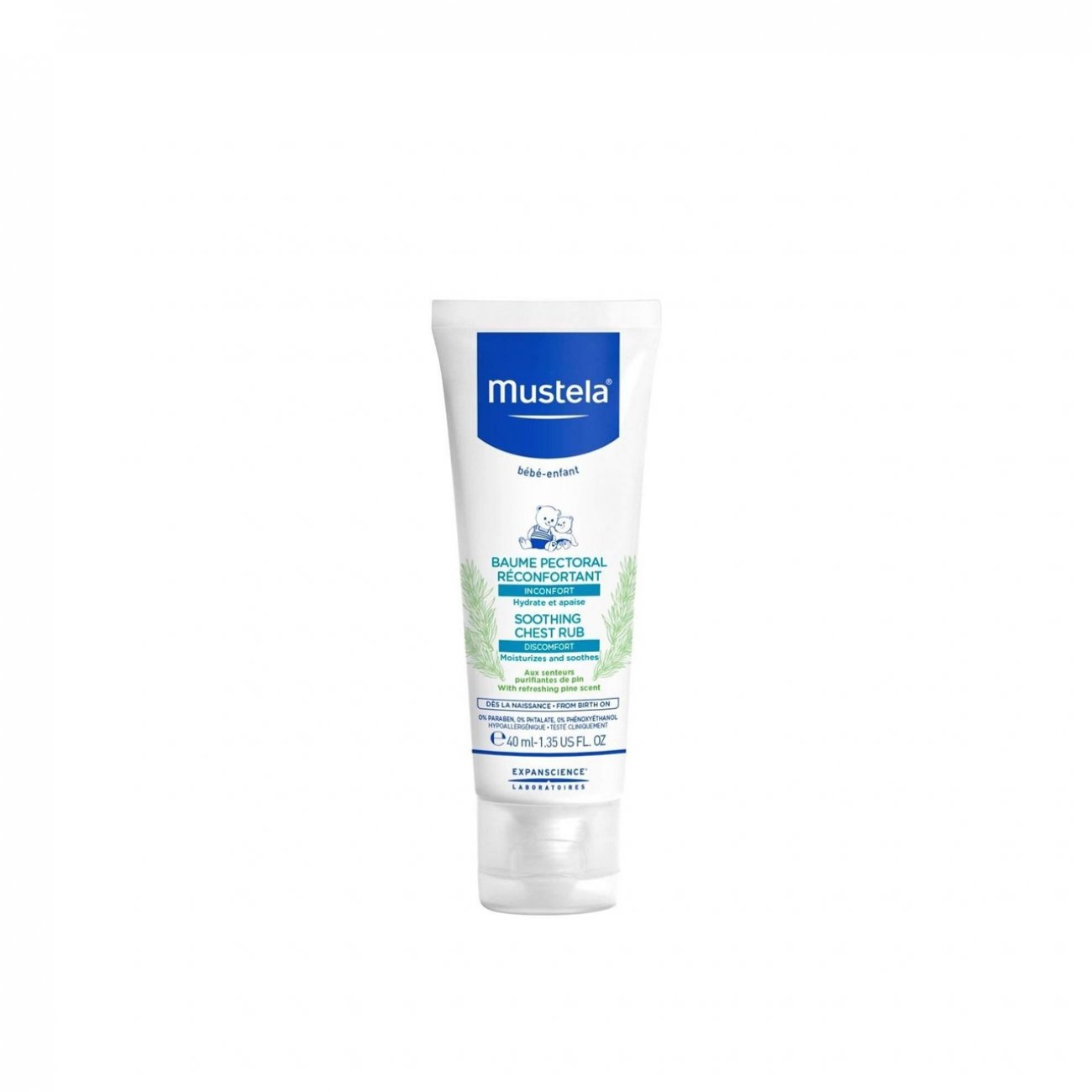 Buy Mustela Soothing Chest Rub 40ml · Hong Kong