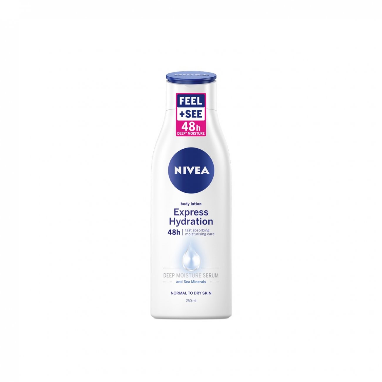 veeg Wiskunde vreemd Buy Nivea Express Hydration 48h Body Lotion 250ml (8.45fl oz) · USA