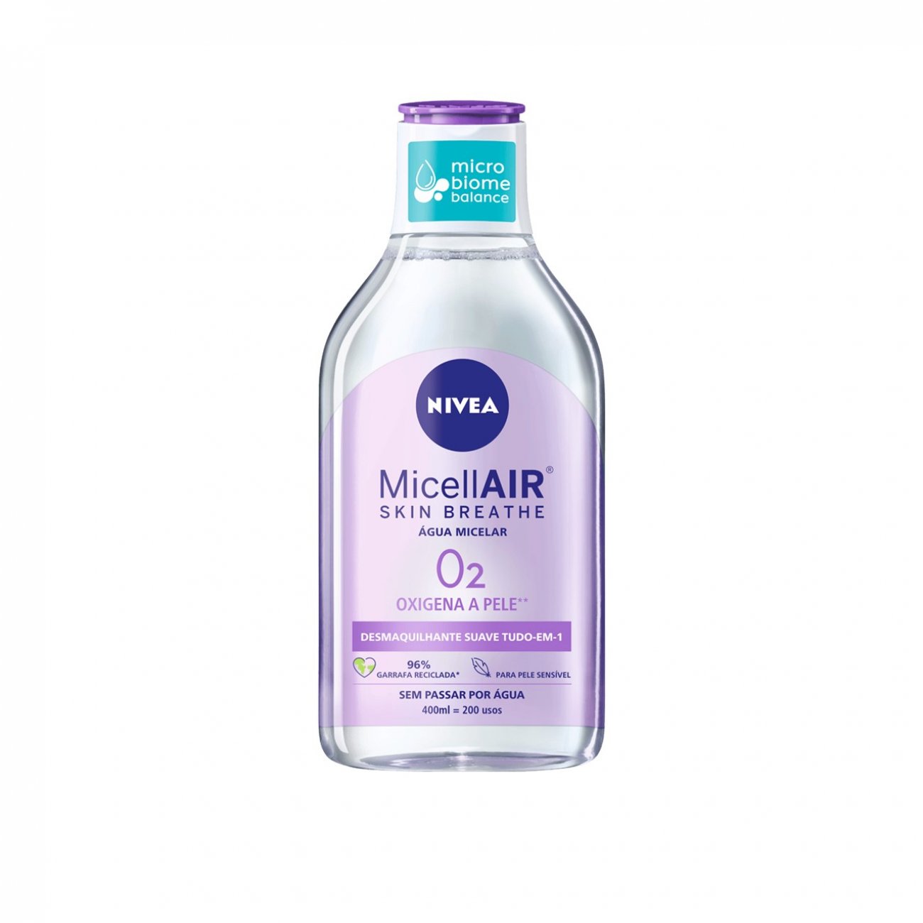 Buy Nivea MicellAIR Skin Breathe Sensitive Skin Micellar Water 400ml (13.53fl · USA