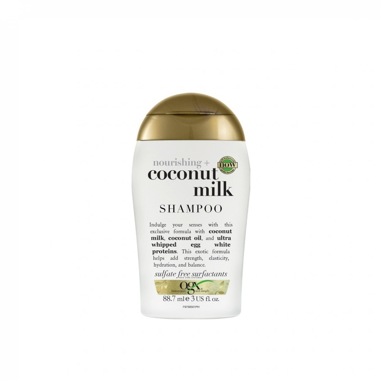 OGX Nourishing + Coconut Milk Shampoo · USA