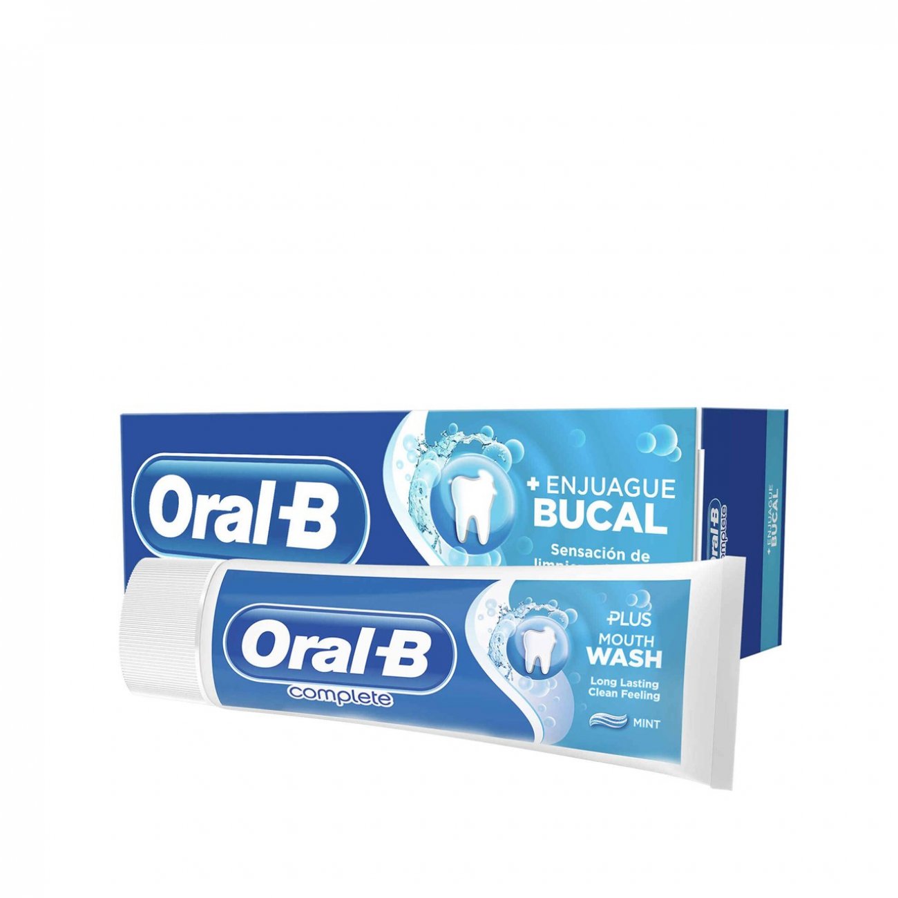 Talentoso Normalización Periodo perioperatorio Buy Oral-B Complete Plus Mouthwash Toothpaste 75ml (2.54fl oz) · USA