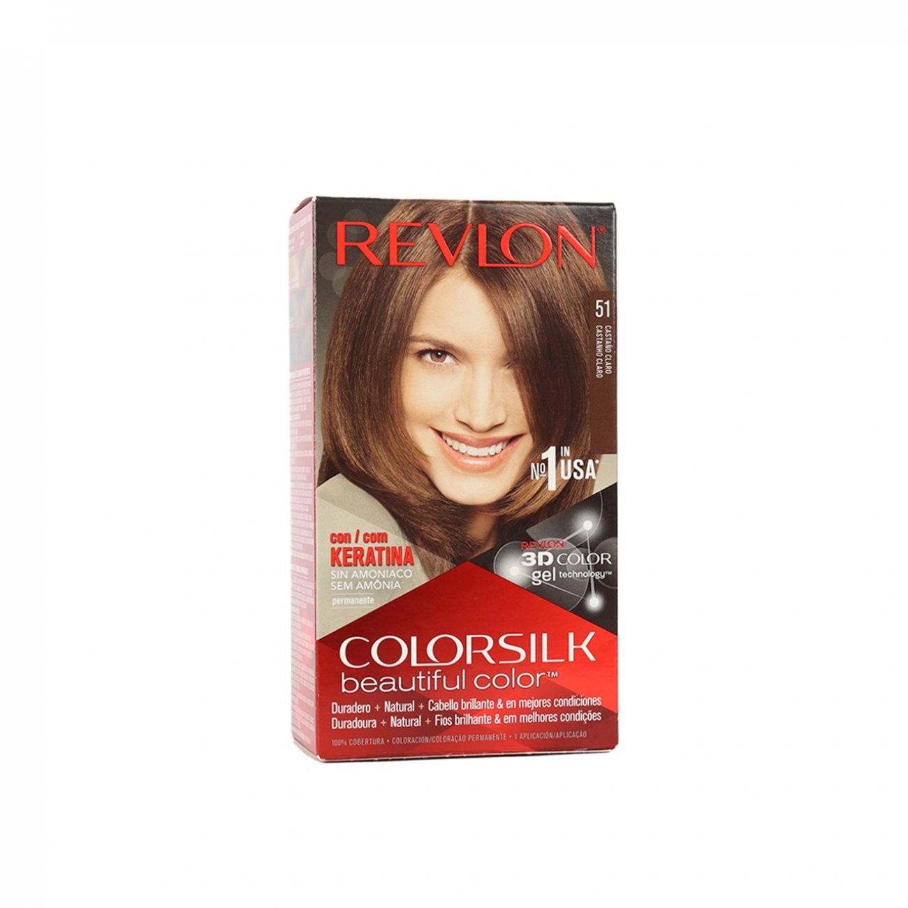 Buy Revlon ColorSilk Beautiful Color™ 51 Permanent Hair Dye · India