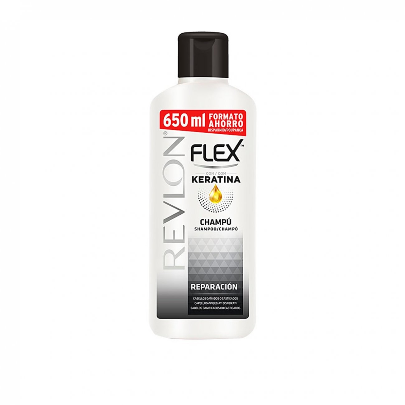 Ordsprog forsinke forkorte Buy Revlon Flex Keratin Repair Shampoo 650ml (21.98fl oz) · USA