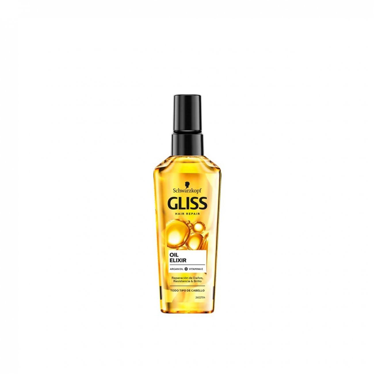Buy Schwarzkopf Gliss Oil Nutritive Oil Elixir 75ml · World Wide
