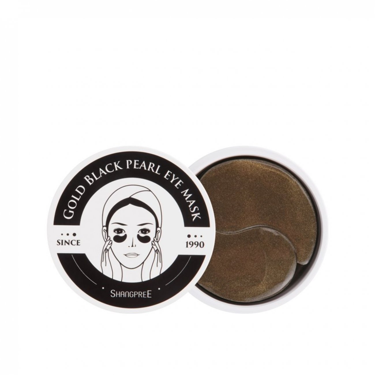 Buy SHANGPREE Gold Black Pearl Eye Mask 1.4g x60 · World Wide