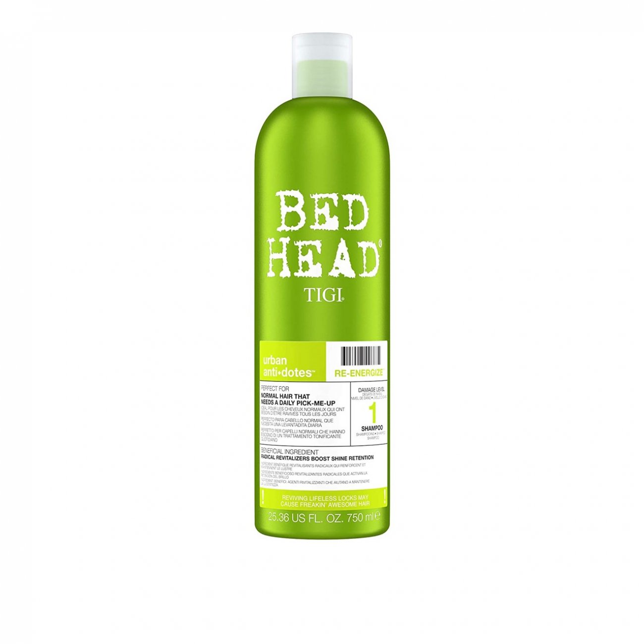 Buy TIGI Bed Urban Antidotes 1 Shampoo 750ml · USA